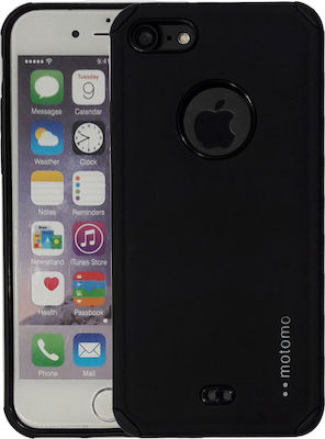 Motomo Tough Armor Plastic Back Cover Durable Black (iPhone 6/6s)