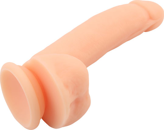 Chisa Novelties Naked Legend Boss Реалистично дилдо с Топки и Вендуза Телесен 20.5см