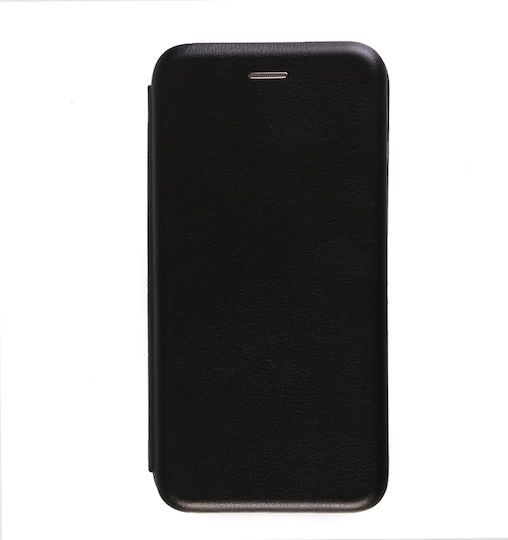 Senso Oval Stand Book Synthetic Leather Black (Galaxy A6 2018)