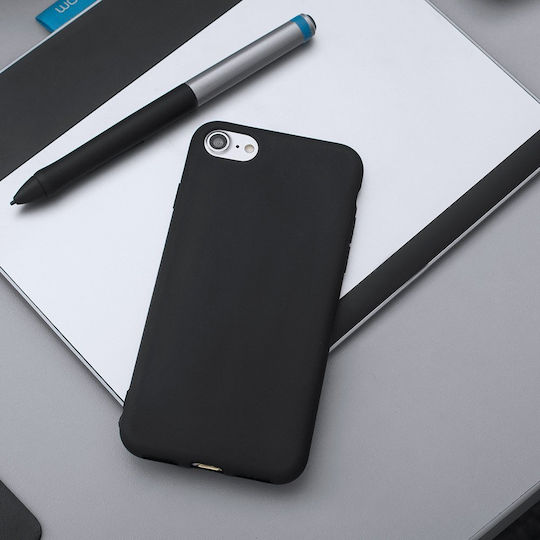 Hurtel Back Cover Silicon Negru (Galaxy M20)