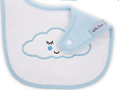 Kikka Boo Sleepy Cloud Bib Fabric with Button Blue 2pcs