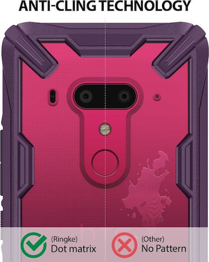 Ringke Fusion-X Back Cover Silicon Negru (HTC U12+)