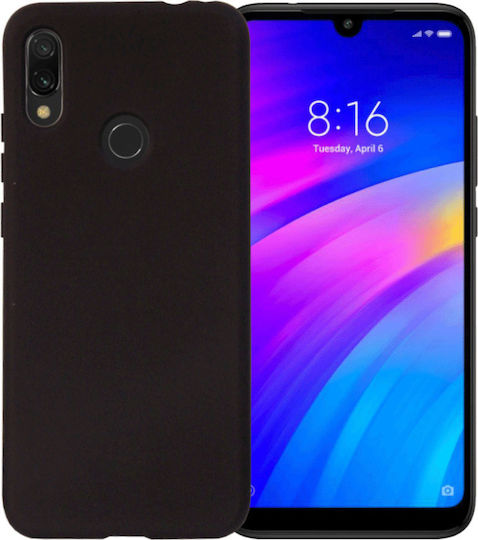TPU Back Cover Silicon 0.3mm Negru (Redmi 7)