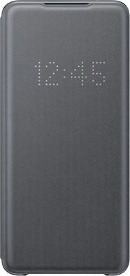 Samsung LED View Cover Synthetic Leather Book Gray (Galaxy S20 Ultra)