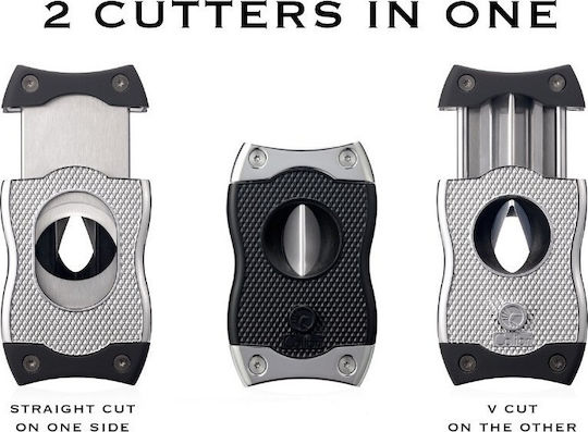 Colibri Резачка за пури Sv Cut 2 в 1 Хром
