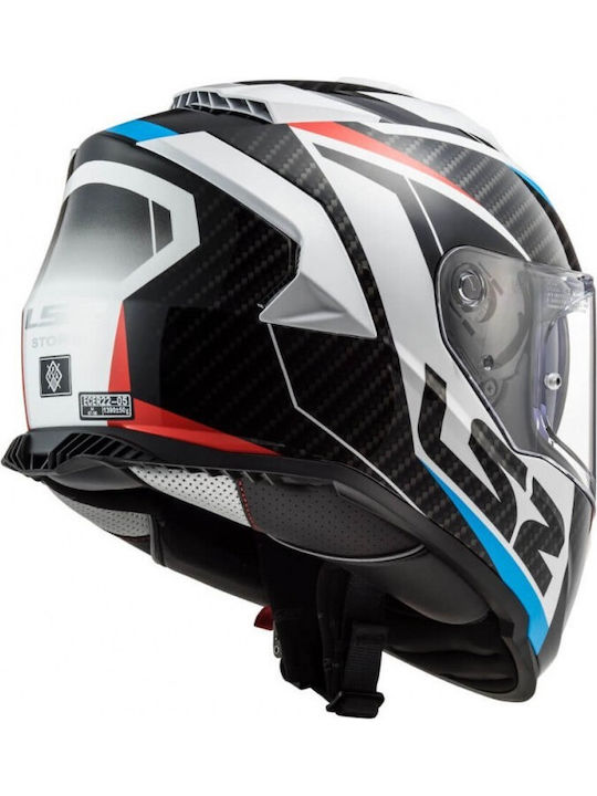 LS2 FF800 Storm Racer Blue Red Κράνος Μηχανής Full Face ECE 22.05 1400gr με Sunvisor