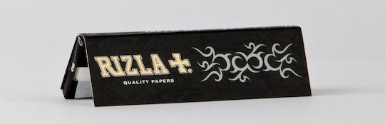 Rizla Medium Thin Black Χαρτάκια Στριφτού Τσιγάρου 50 φύλλα 1τμχ