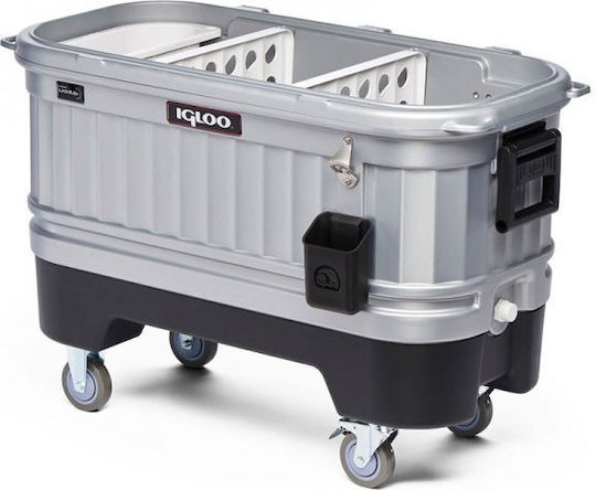 Igloo Party Bar Liddup Portable Fridge 118lt Silver