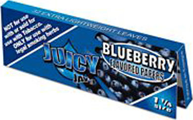 Juicy Jays Blueberry Zigarettenpapier 1+1/4 32 Blätter 1Stück