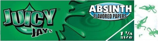 Juicy Jays Absinth Листчета за свиване на цигари 1+1/4 32 листове 1бр