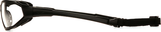 Pyramex Safety Highlander Clear Γυαλιά / Μάσκα Εργασίας για Προστασία με Διάφανους Φακούς Καθρέπτες