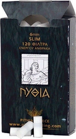 Pythia Activated Carbon Rolling Filter Tips