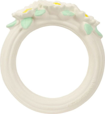 A Little Lovely Company Daisy Chain Teether made of Rubber for 0 m+ 1pcs