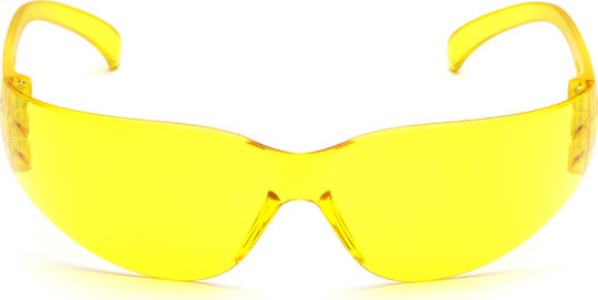Pyramex Safety Intruder Amber Ochelari de Protecție pentru Muncă cu Galbeni Lentile 1buc