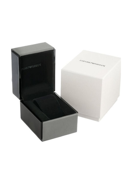Emporio Armani Damen Uhr mit Silber Metallarmband