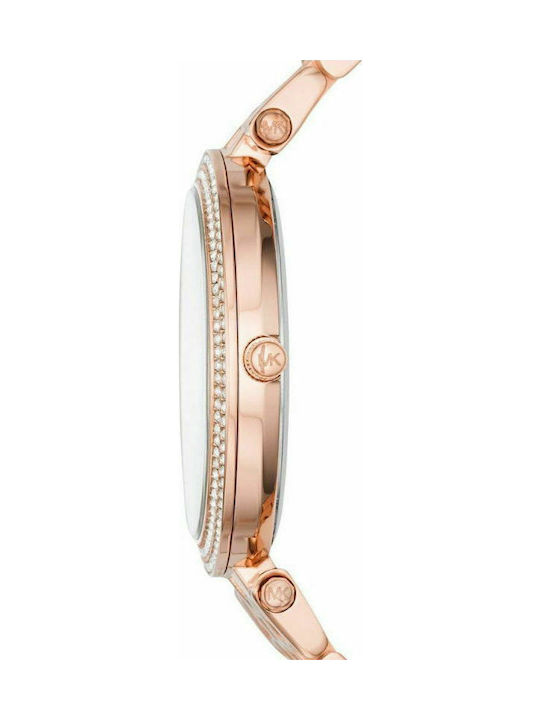 Michael Kors Darci Ceas de Damă cu Rose Gold Brățară Metalică