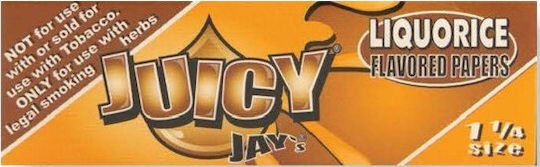 Juicy Jays Листчета за свиване на цигари 1+1/4 Цигарен хартия 32 листове 1бр