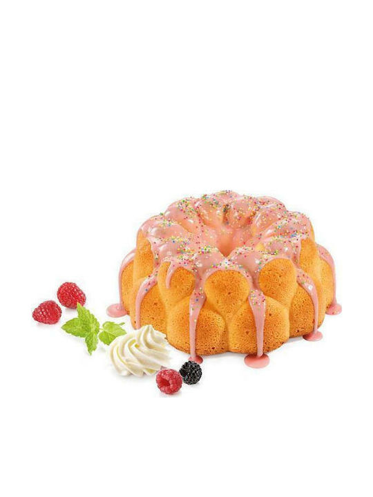 Tescoma No Coating Silicone Cake Baking Pan Delicia Rasberry 24x24x10cm