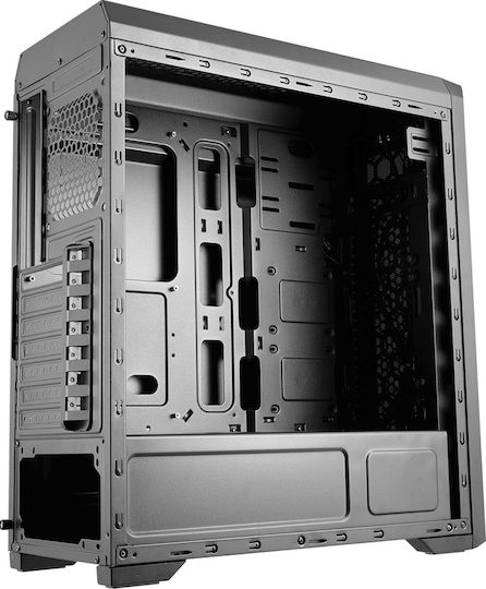 Cougar MX330-G Air Gaming Midi Tower Κουτί Υπολογιστή με Πλαϊνό Παράθυρο Μαύρο