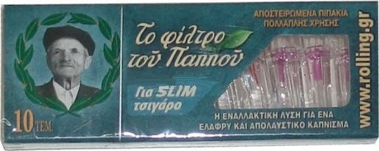 Του Παππού Πίπες Τσιγάρων Slim 6mm 13τμχ