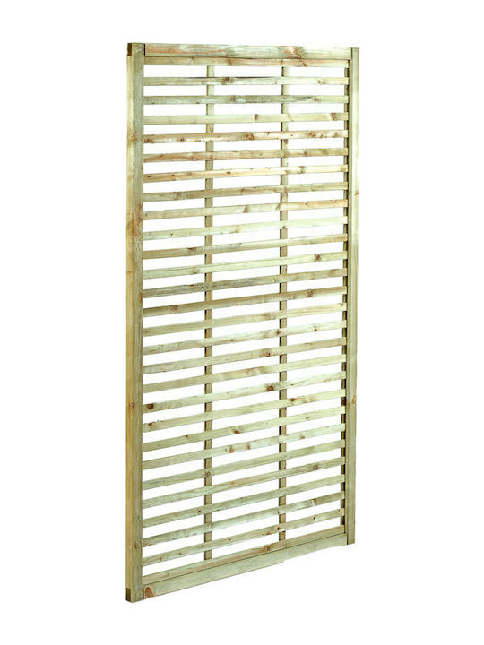 Καφασωτό Κήπου από Ξύλο 100x180cm Μπεζ 31180