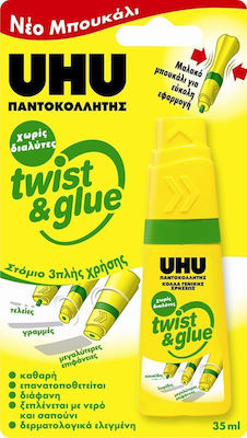 UHU Liquid Glue Twist & Glue General Purpose 35ml No Solvents