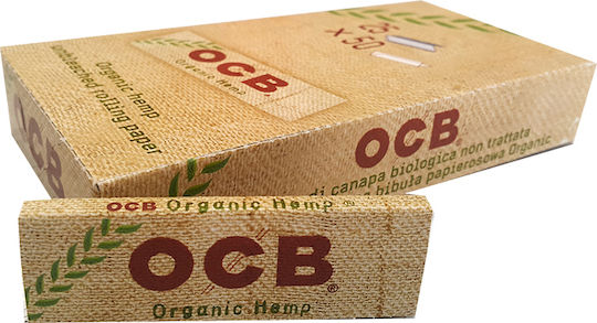Ocb Organic Hemp Zigarettenpapiere 50 Blätter 25Stück