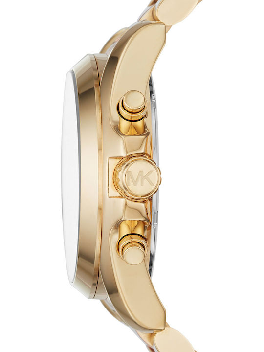 Michael Kors Bradshaw Ρολόι Μπαταρίας με Μεταλλικό Μπρασελέ