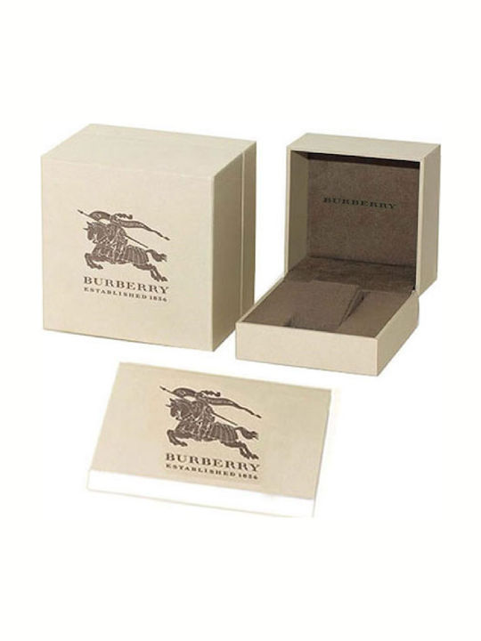 Burberry Γυναικείο Ρολόι 38mm Μπαταρίας με Ροζ Χρυσό Ατσάλινο Μπρασελέ