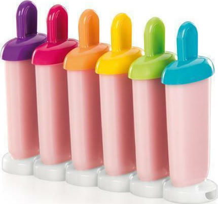 Tescoma No Coating Plastic Ice Cream & Ice Lolly 6 Cups Baking Pan Bambini