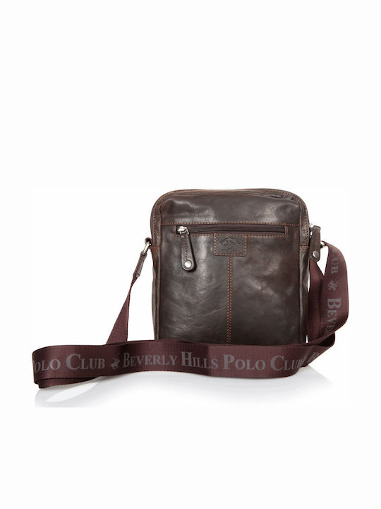 Leather Men's Bag Shoulder / Crossbody Brown