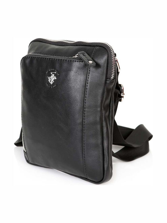 Leather Men's Bag Shoulder / Crossbody Black