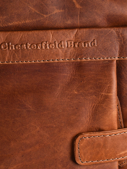Leather Men's Bag Shoulder / Crossbody Tabac Brown