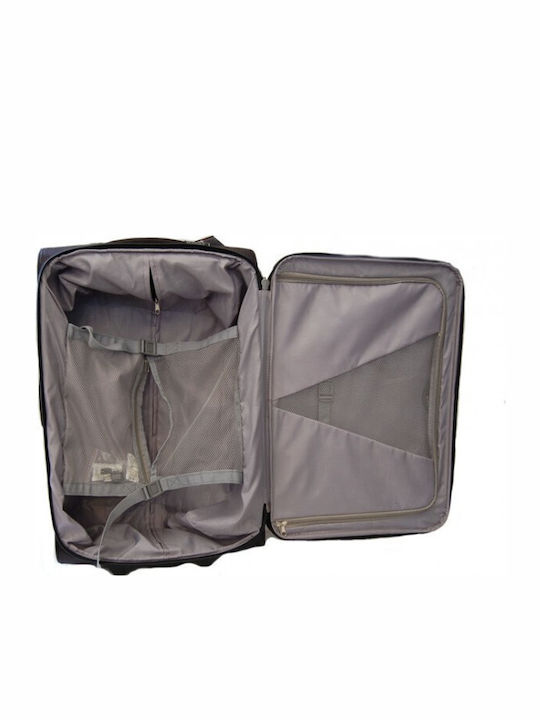 Diplomat Medium The Athens Collection Medium Fabric Pink Suitcase With 2 Wheels Height 64cm