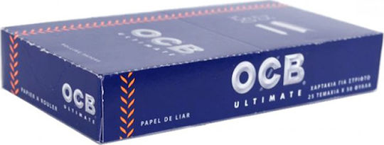 Ocb Ultimate Χαρτάκια Στριφτού Τσιγάρου 50 φύλλα 25τμχ