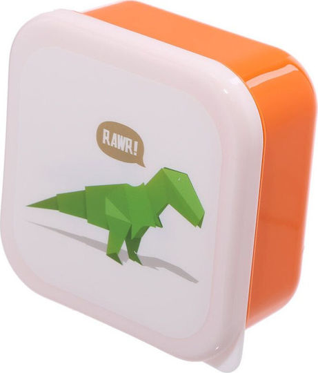 Puckator Plastik Kinder Lunchset Dinosaurier Mehrfarbig