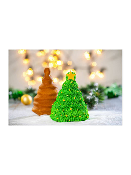 Decora Christmas Sweets Pan/Mold Metallic Silver