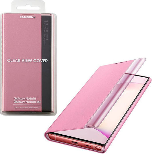 Samsung Book Piele artificială / Plastic Roz (Galaxy Note 10)