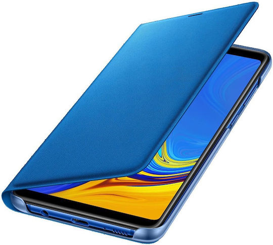 Samsung Book Synthetic Leather Blue (Galaxy A9 2018) GWW