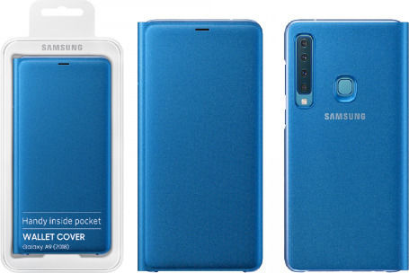 Samsung Book Synthetic Leather Blue (Galaxy A9 2018) GWW