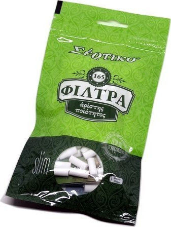 Sertiko Филтърни Накрайници Обикновени 6мм 165x34бр