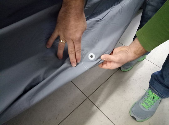 Autoline PMA Top Cover Κουκούλα Αυτοκινήτου 490x186x148cm Αδιάβροχη Large