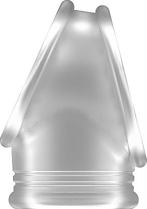 Shots Sono No.48 Cockring with Ball Strap Δαχτυλίδι Όρχεων Διάφανο SON048TRA