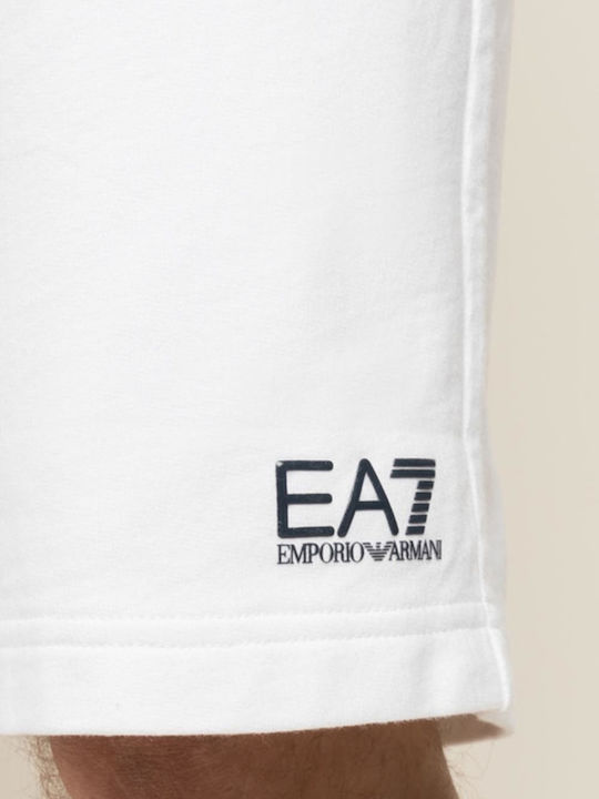 Αθλητική Ανδρική Βερμούδα Λευκή