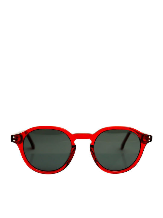 Komono Damien Scarlet Unit Sunglasses Κόκκινα with Acetate Frame Komono Damien Scarlet Unit Sunglasses Κόκκινα with Acetate Frame
