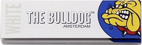 The Bulldog Amsterdam White Листчета за свиване на цигари Стандартна 50 листове 25бр