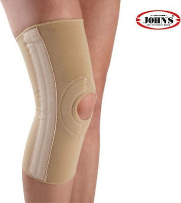 Johns 12381 Elastic Knee Brace with Hole Beige