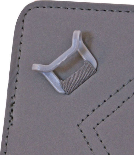 Powertech PT-142 Flip Cover Δερμάτινη Πορτοκαλί (Universal 7-8")