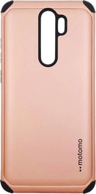 Motomo Tough Armor Coperta din spate Sintetic rezistent Rose Gold (Redmi Note 8 Pro)