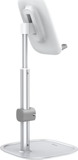 Baseus Literary Youth Aluminum Alloy Desktop Bracket Desk Stand for Mobile Phone in Silver Colour